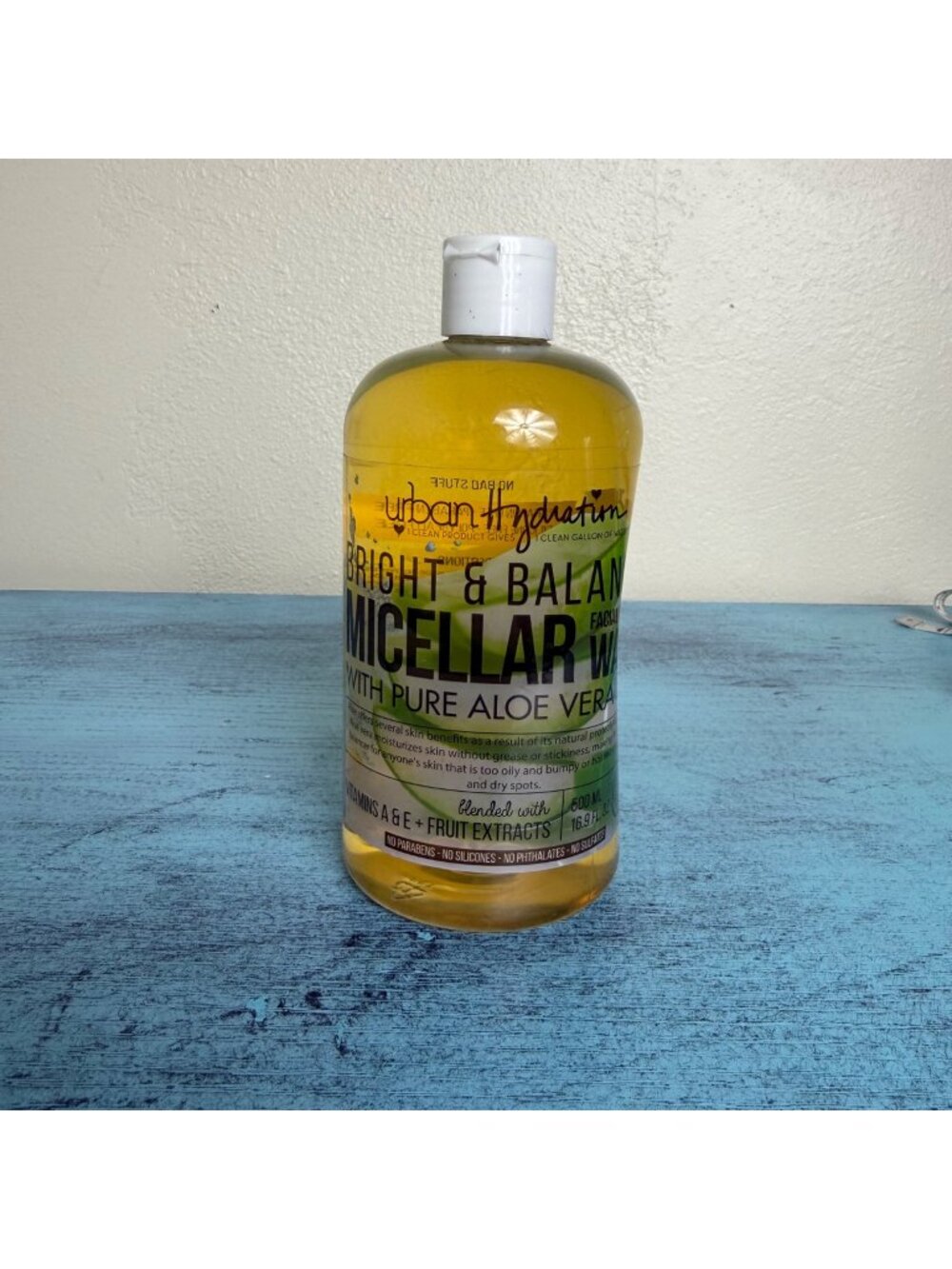 Urban Hydration Bright & Balanced Micellar Water With Aloe Vera 16.9 Fl Oz